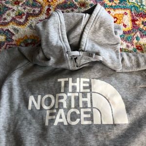 North face fleece hoodie